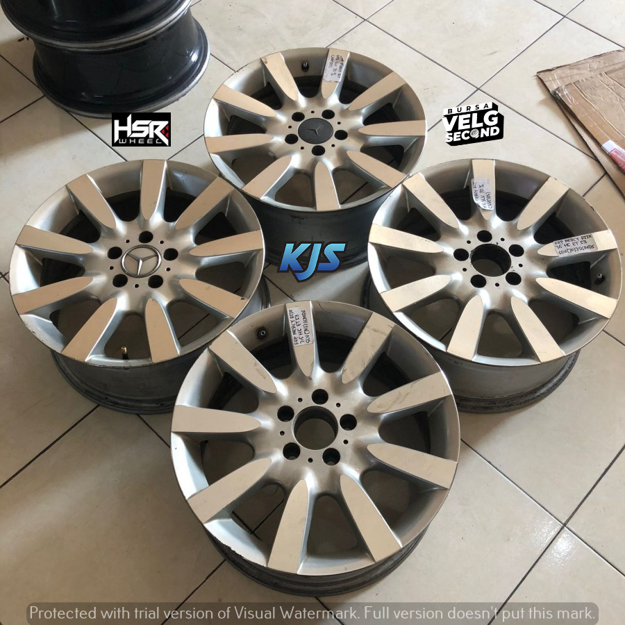 Velg seken model REP MERCY R17X7,5 5X112ET53SILVER