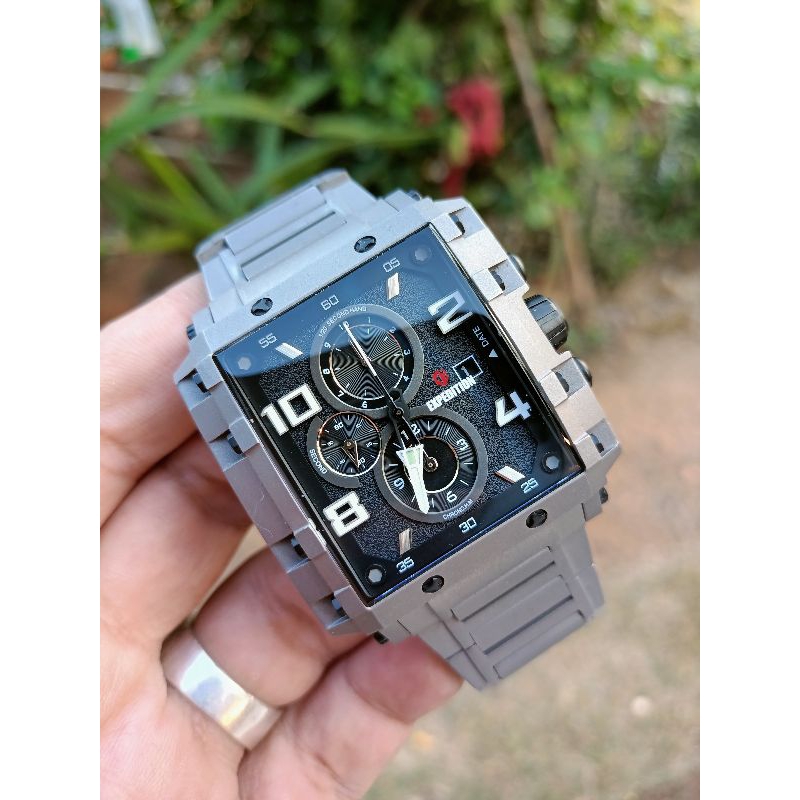 jam tangan expedition 6757 titanium second good conditio