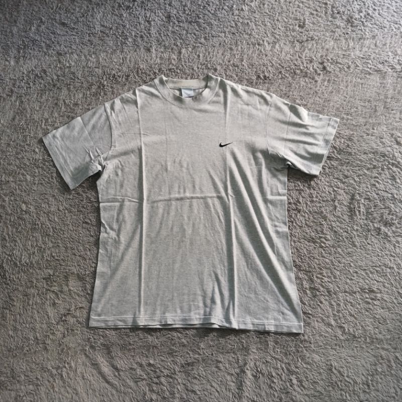 Kaos Vintage Nike Small Swoosh Grey