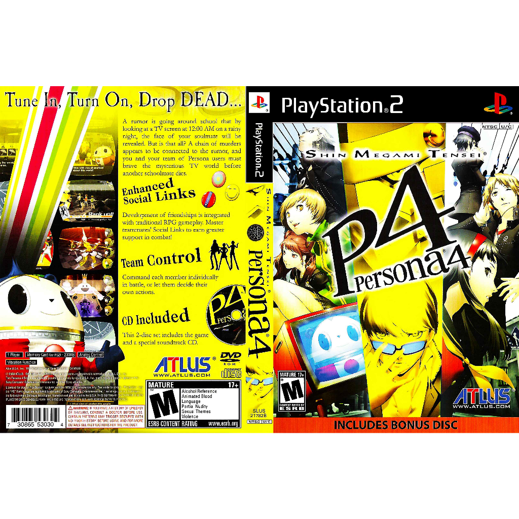 Persona 4 - PS2