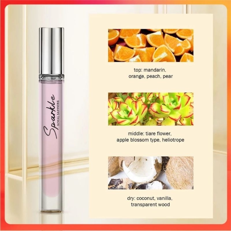 MINISO PARFUM SPARKLE ROYAL SHAPIRE 10ml