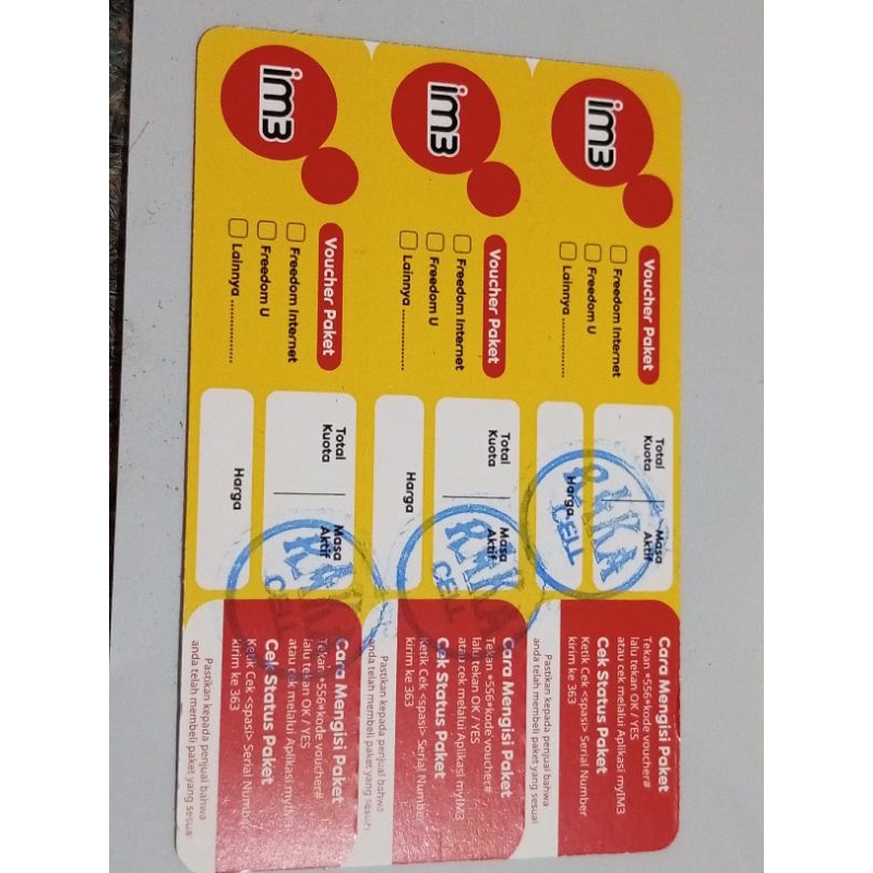 kuota Indosat freedom 5,5 gb