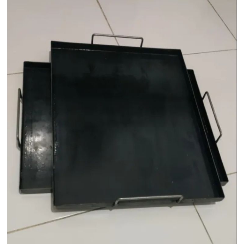 WAJAN ROTi BAKaR PANCAKE DLL KOTAK 3MM ANTI LENGKET (30×30 lis 2cm)