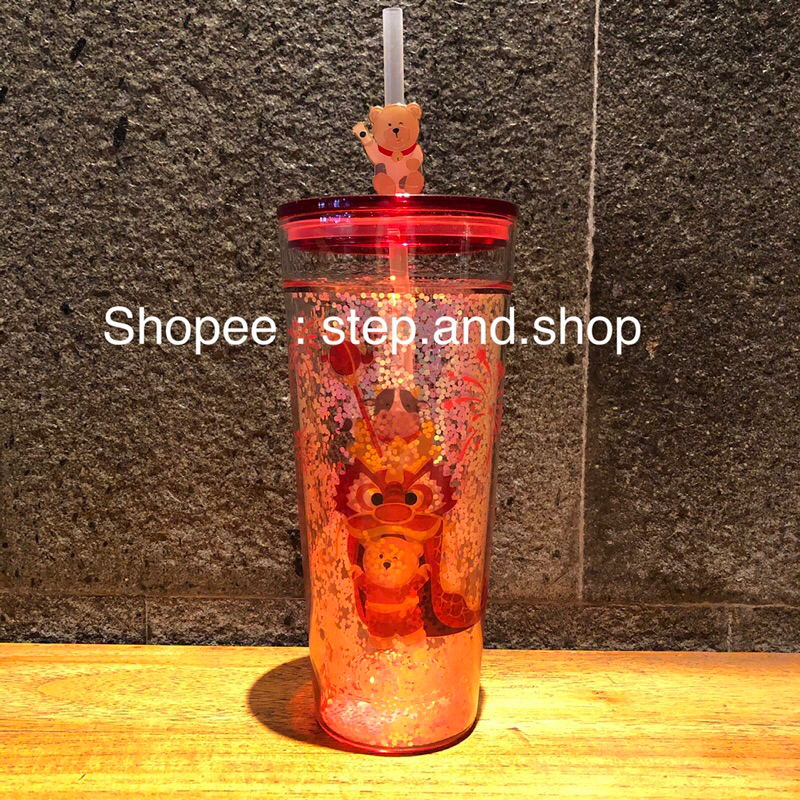 Starbucks Tumbler Cold Cup Double Wall Glass Barongsai Ox 2021 Edition