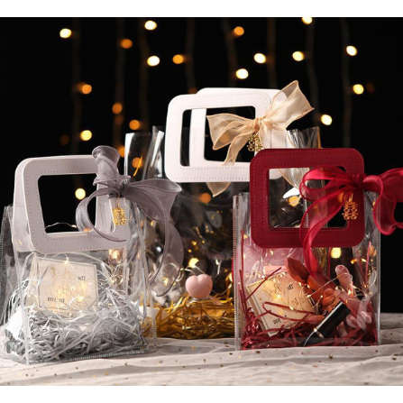 

KANTONG MIKA BUNGA DAISY MIKA PVC PREMIUM BAHAN IMPORT / HAMPERS LEBARAN IMLEK NATAL BIRTHDAY