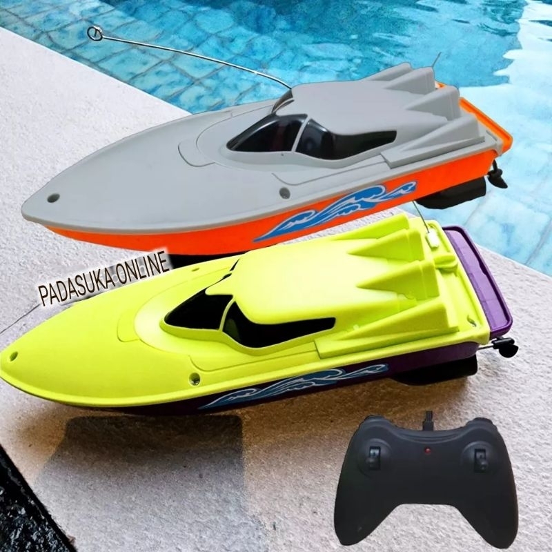 MAINAN SPEED BOAT REMOTE CONTROL / SPEED BOAT HIGH SPEED / PERAHU REMOT KONTROL