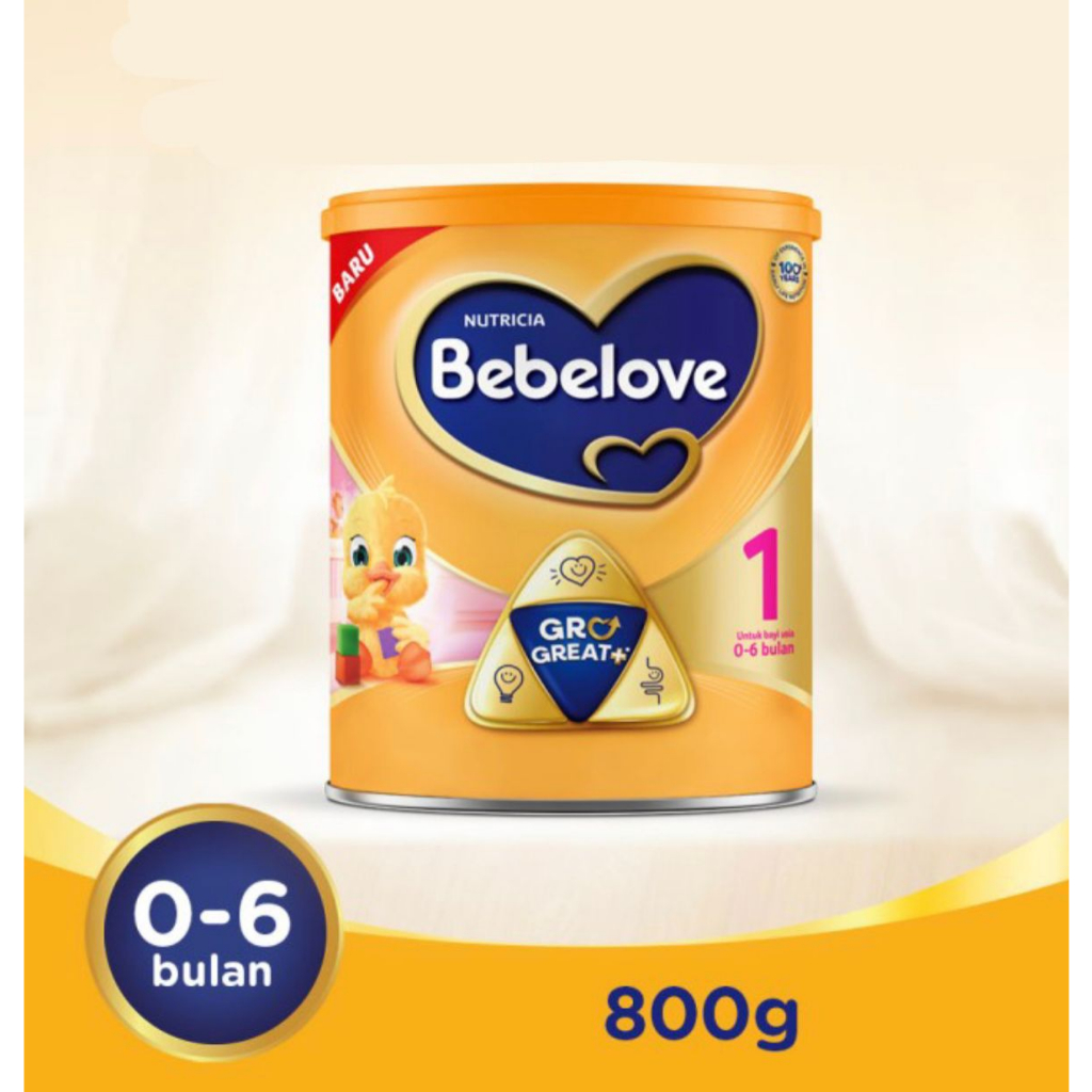 BEBELOVE 1 - Susu Formula Bayi Bubuk 800 gram (0-6 Bulan)