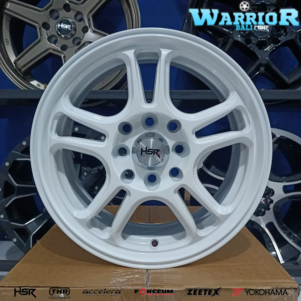Velg Racing Mobil Wuling Air Ev Karimun Splash Ring 14 HSR NX SPO R14