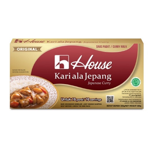 

MURAH HOUSE KARI ALA JEPANG/JAPANESE CURRY -300 GRAM