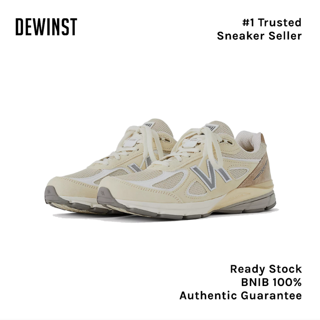 New Balance 990V4 MiUSA Limestone