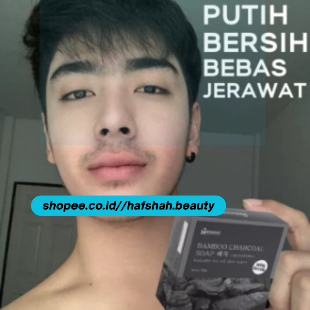 VIRAL Sabun Pembersih Wajah Pria / Pembersih Wajah Pria Kusam / Sabun Pemutih-Wajah Pria Permanen Re