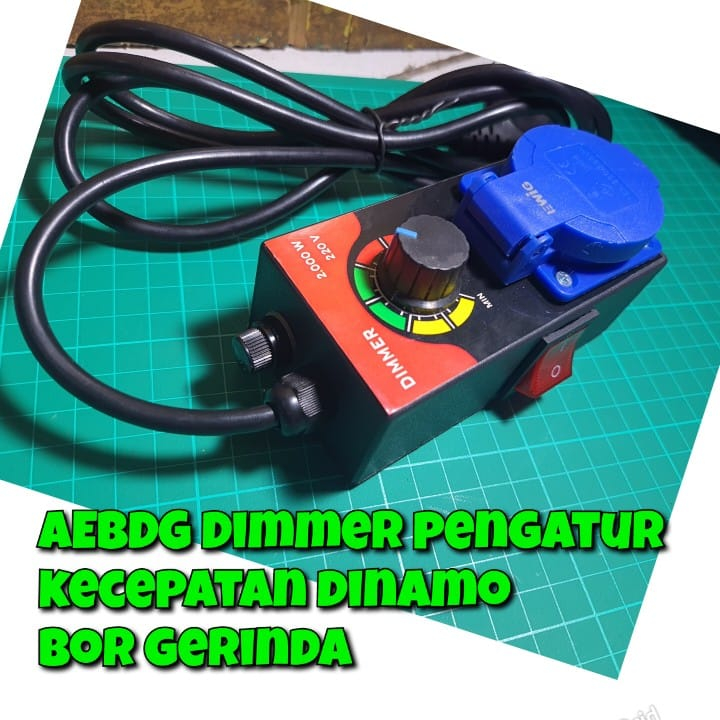 Dimmer AC 2000 Watt Pengatur Kecepatan Motor Speed Controller / DIMMER 2000 WATT AC || DIMMER PENGAT