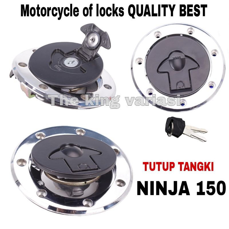 TUTUP TANGKI NINJA 150 R / TUTUP TANGKI MOTOR NINJA 150 / TUTUP TANGKI BENSIN MOTOR NINJA 150 / GEMB