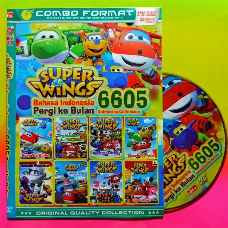KASET DVD FILM ANAK-ANAK SUPER WINGS PAWAI PENGUINS COLLECTION