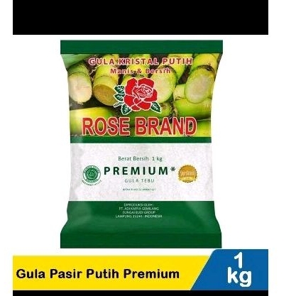 

Gula rose brand hijau 1 kg