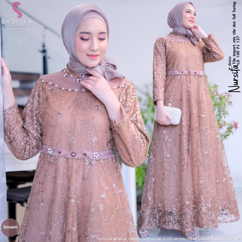 NURSIFA DRESS SHOFIYA / GAMIS NURSIFA / ORIGINAL SHOFIYA