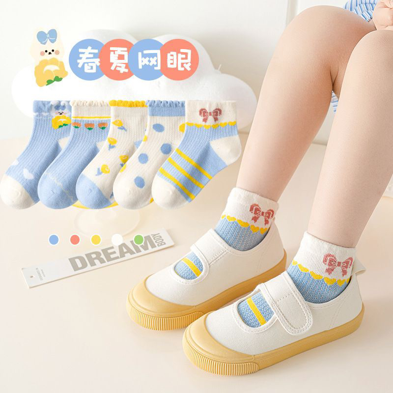 Minliu Socks / kaos kaki anak perempuan / kaos kaki anak-anak / kaos kaki import