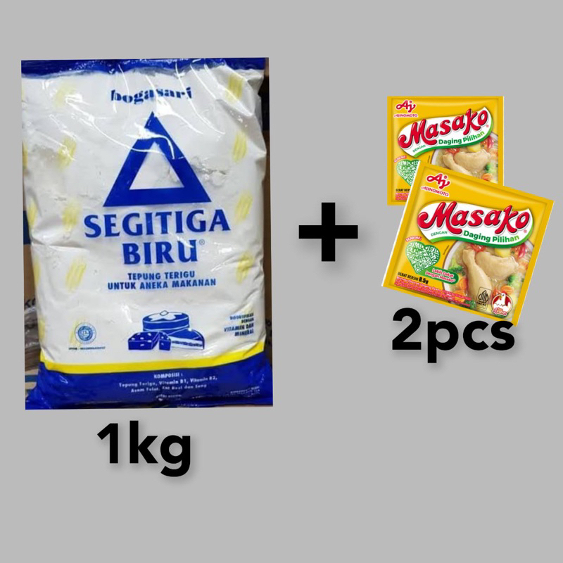 

paket segitiga biru