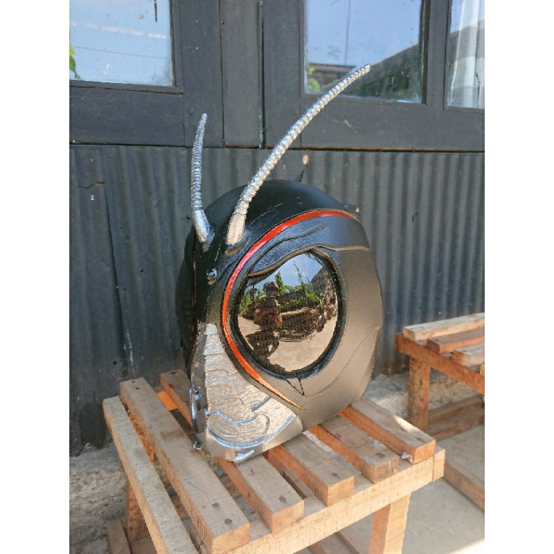 HELM COSPLAY KAMEN RIDER BLACKSUN ( HARGA PROMO stok 3pcs)