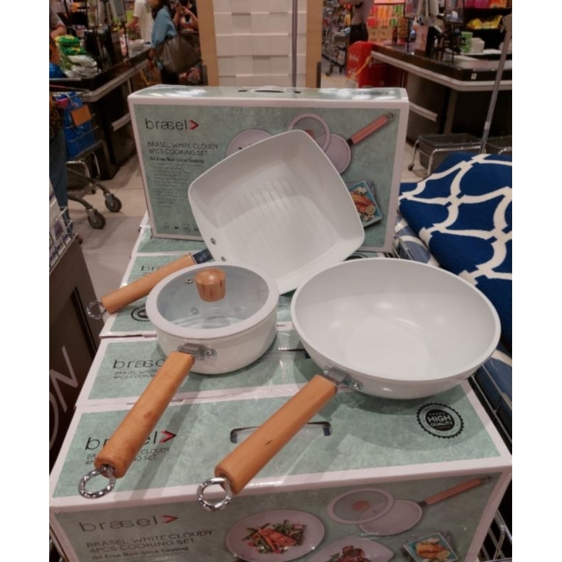 COOKWARE SET BRASEL PUTIH
