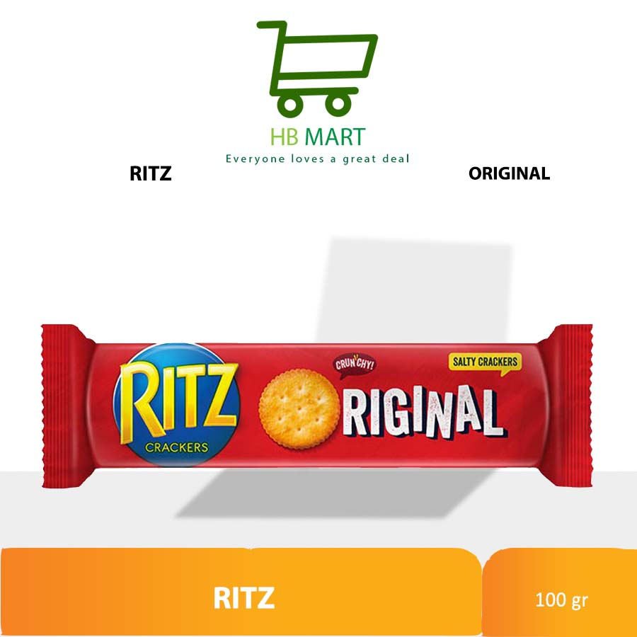 

KRAFT RITZ CRACKERS ORIGINAL 100 gram