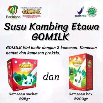 

Gomilk susu etawa plus herbal sachet