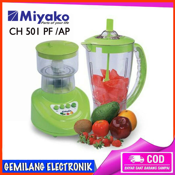 Blender Chopper Miyako CH 501 PF AP Food Processor Miyako