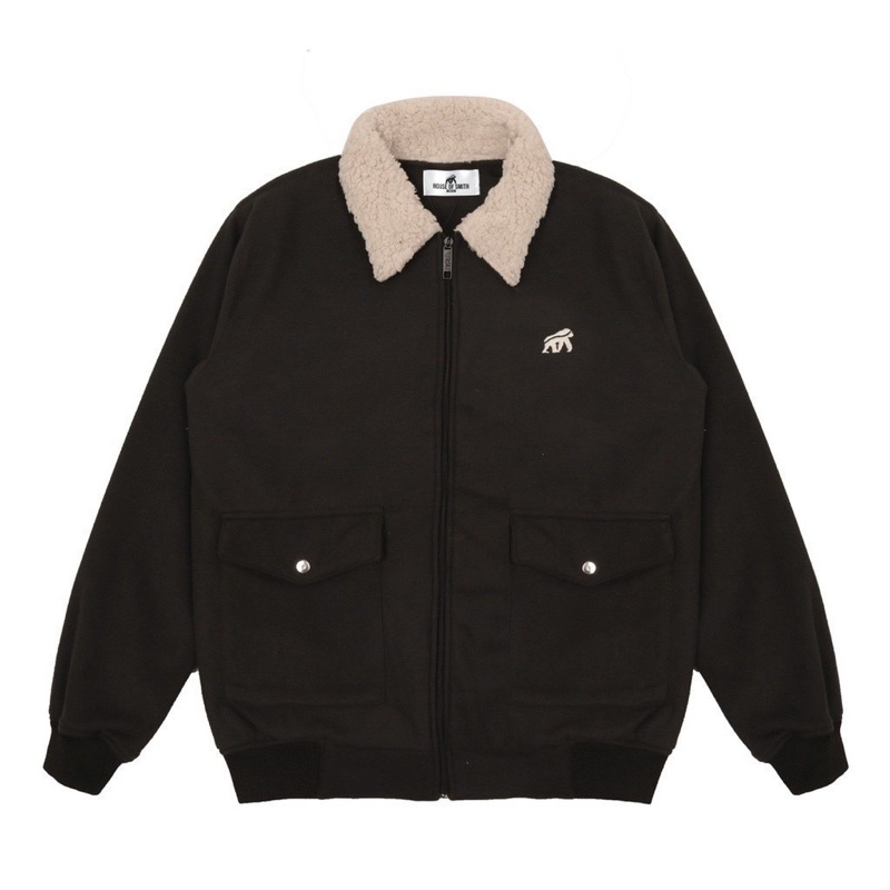 Miracle Mates - Sherpa Jacket - Jaket Sherpa Bulu Tebal Premium Pria Wanita Terlaris Termurah