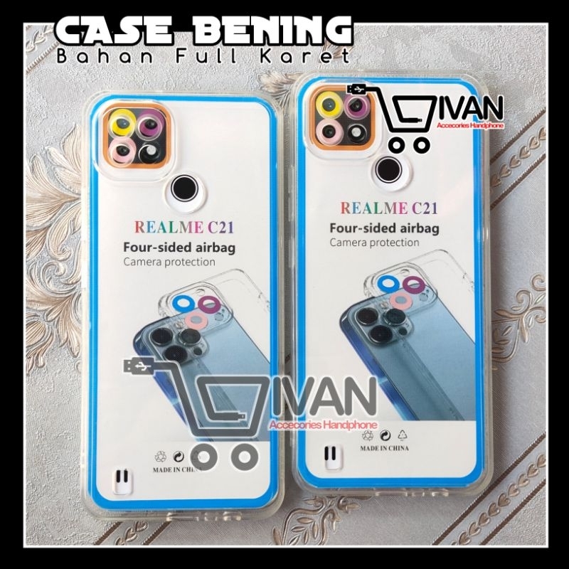 CASE BENING TRANSPARAN AIRBAG REALME C21