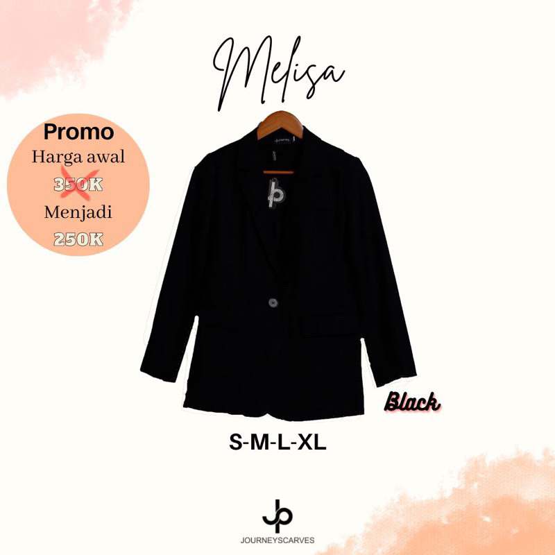 MELISA BLAZER BY JOURNEY SCARVES