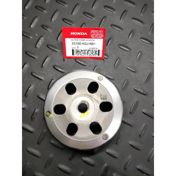 Mangkok Kampas Ganda Beat Deluxe Scoopy K2F Genio Asli AHM 22100K0JN01 / 22100k16A41 / 22100K81N21