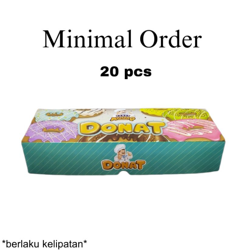 

Dus Donat Isi 3 / Box Donat / Sedap Mantap Donat Ukuran 27,5 x 9,5 x 5,3 cm