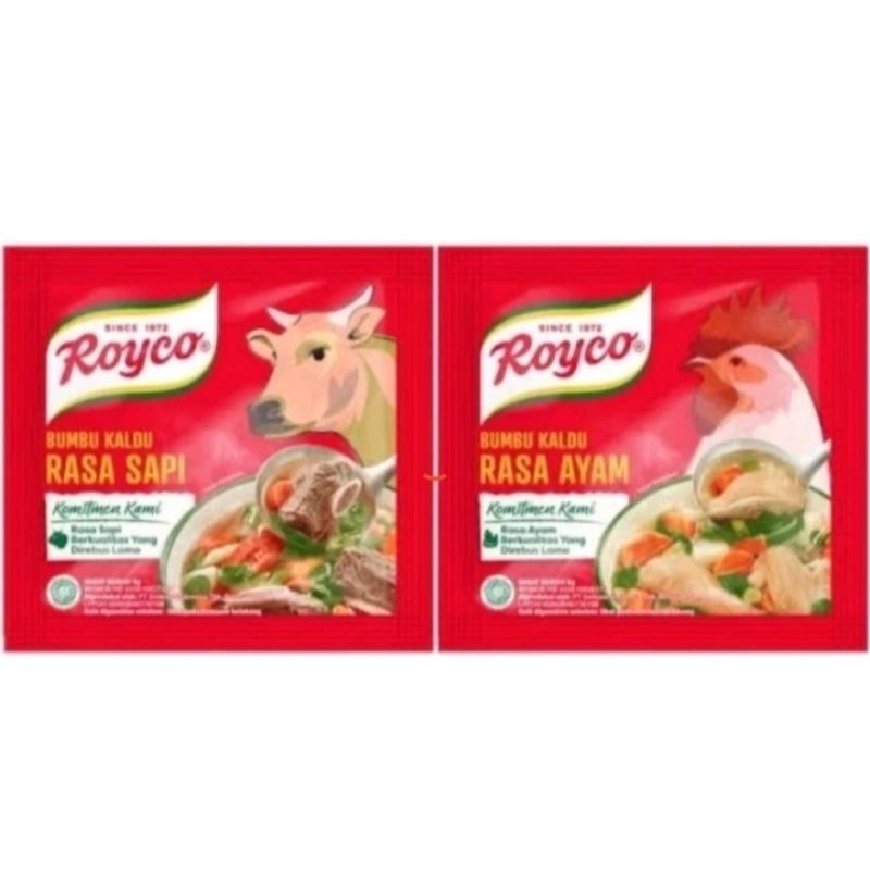 

Royco kaldu sapi / ayam 8 gr