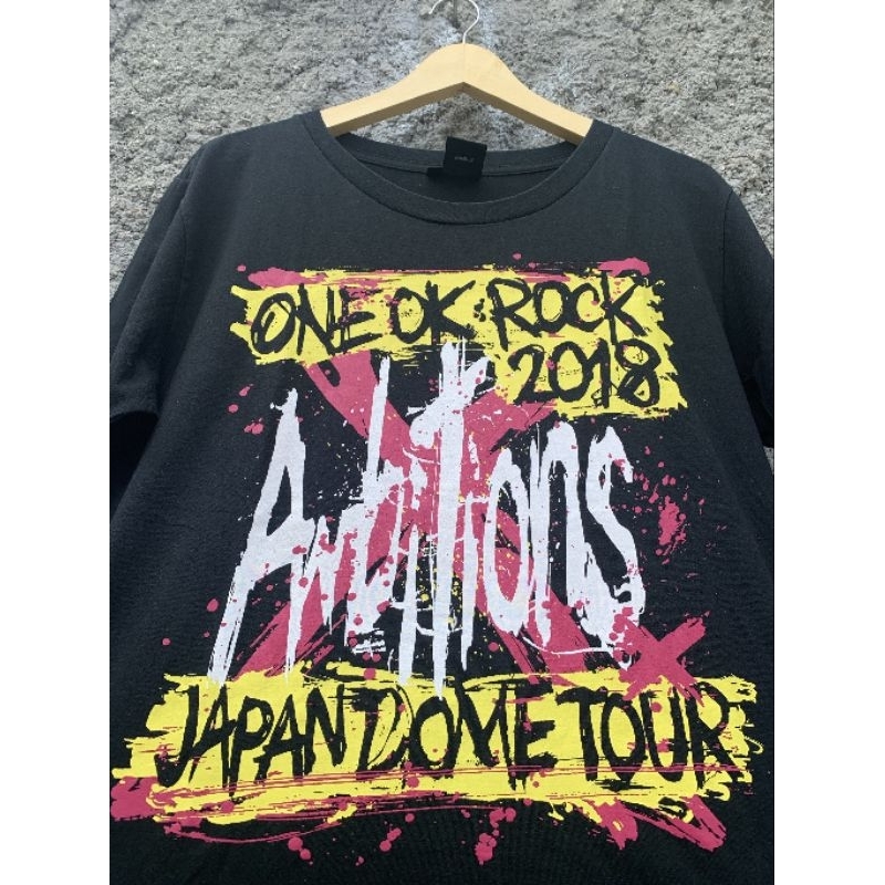 ONE OK ROCK AMBITIONS JAPAN DOME 2018 OFFICIAL MERCH TOUR