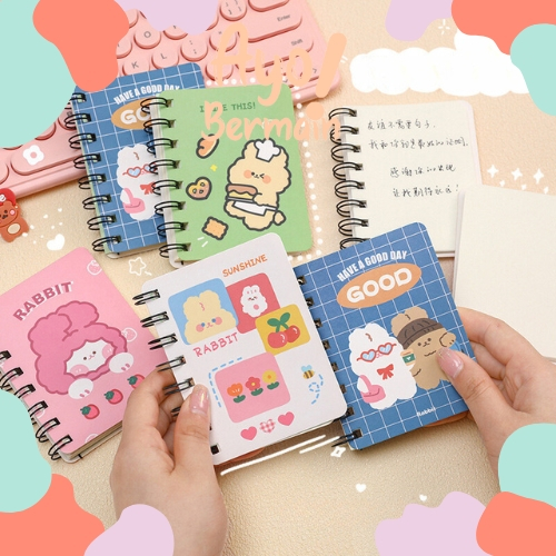 

Notebook A7 Spiral Polos Kartun Hewan Diary Lucu Alat Tulis