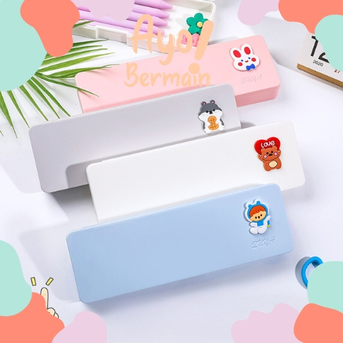 

Tempat Pensil Motif Karakter Lucu/Box Pensil Karakter