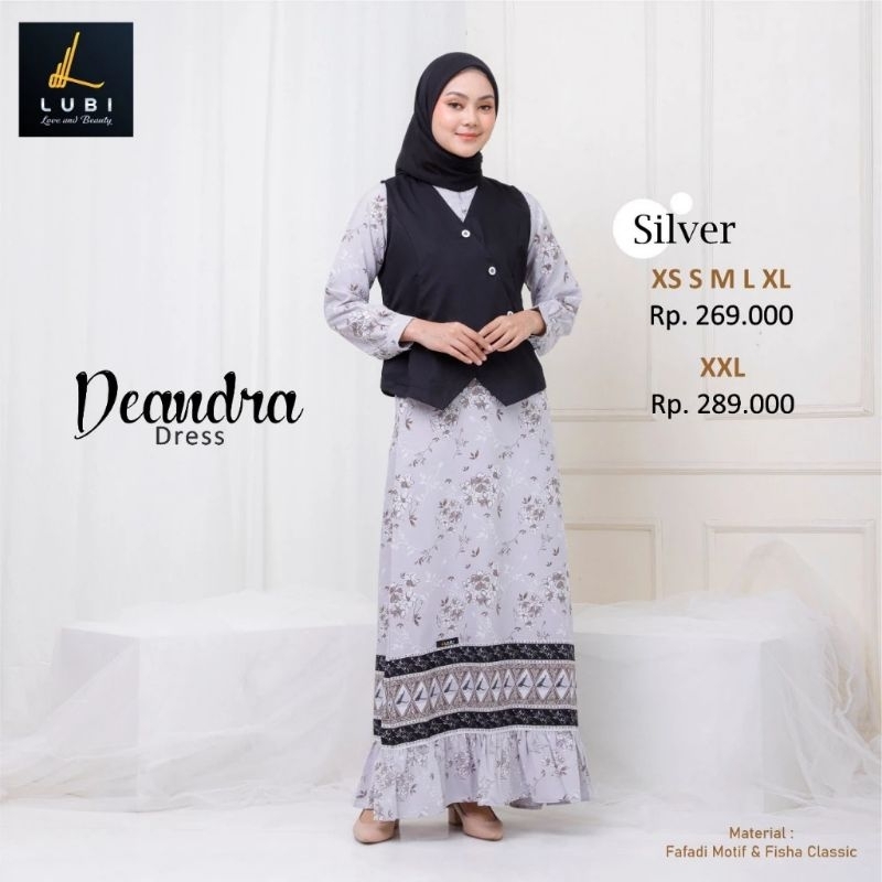 Gamis Deandra by Lubi// Gamis Wanita promo// Gamis Lubi