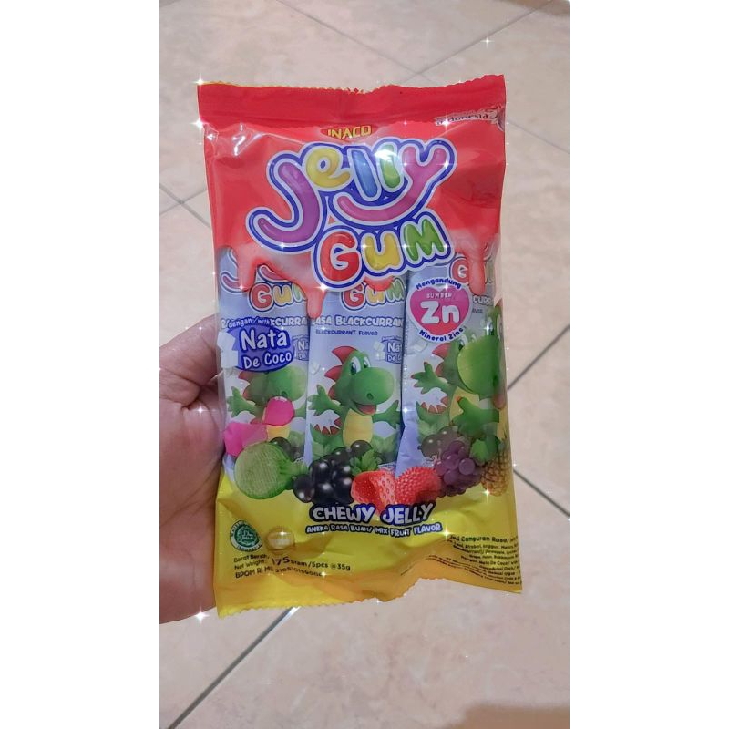 

inaco jelly gum with nata 1pack isi 5pc