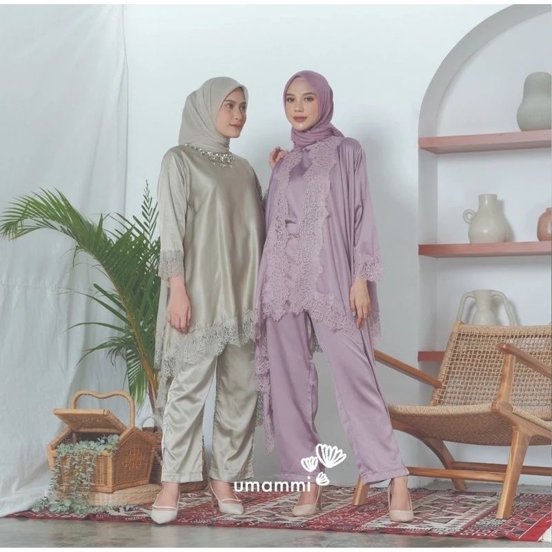 Zadia Set Elegan Premium - Stelan Casual Mewah - Setelan Kondangan Kekinian - Stelan Pesta Modern