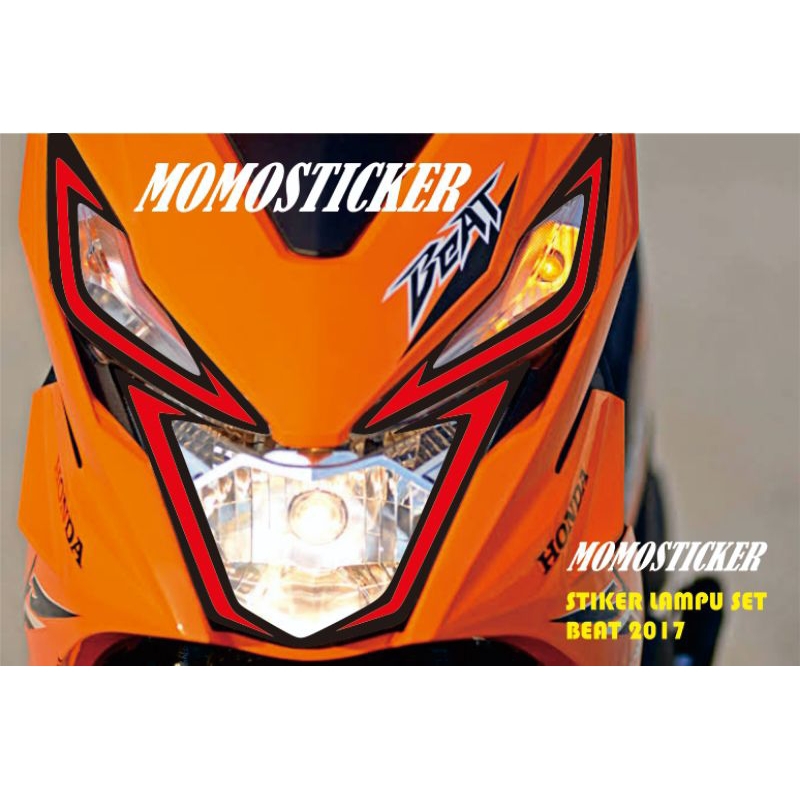 stiker beat 2017-2019 model alis running