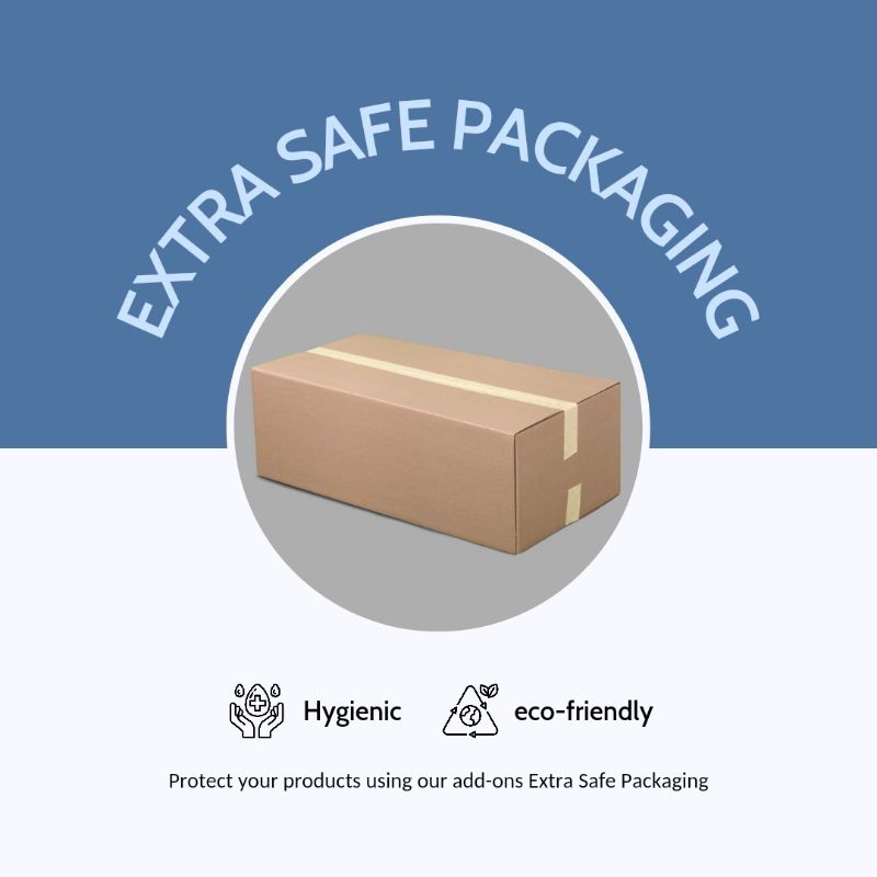 

Bubble Wrap & Double Box Extra Safe Packaging