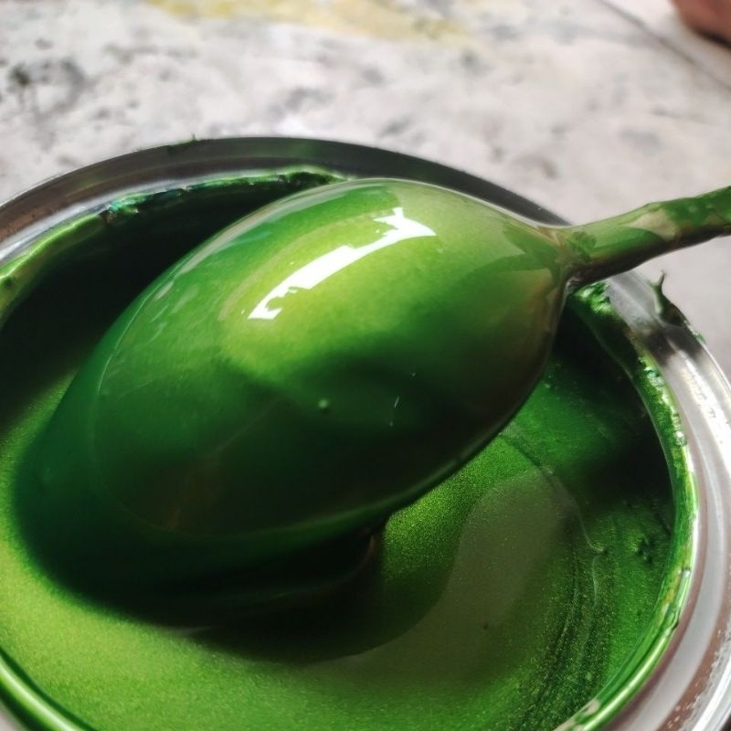 Cat Pu Lime Green Metalic Ninja Rr