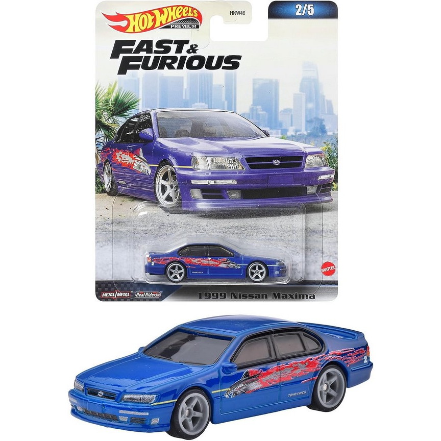 Hot Wheels 99 Nissan Maxima Fast Furious Mix C 2023 Premium