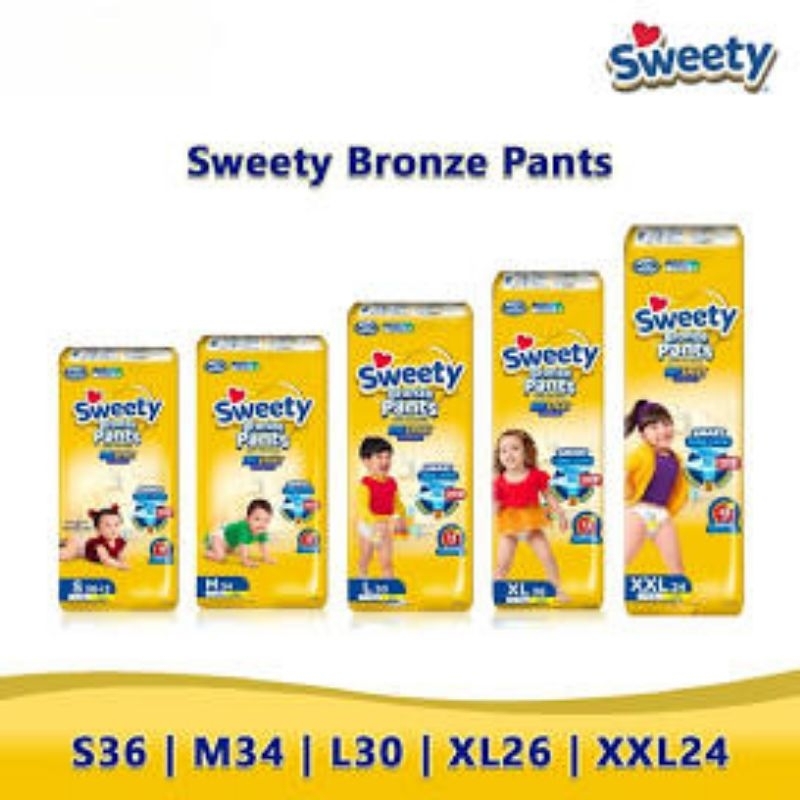 PAMPERS SWEETY BRONZE
