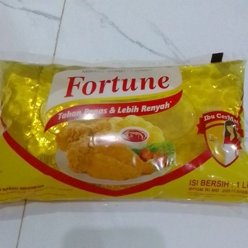 

Minyak Goreng Fortune 1 liter