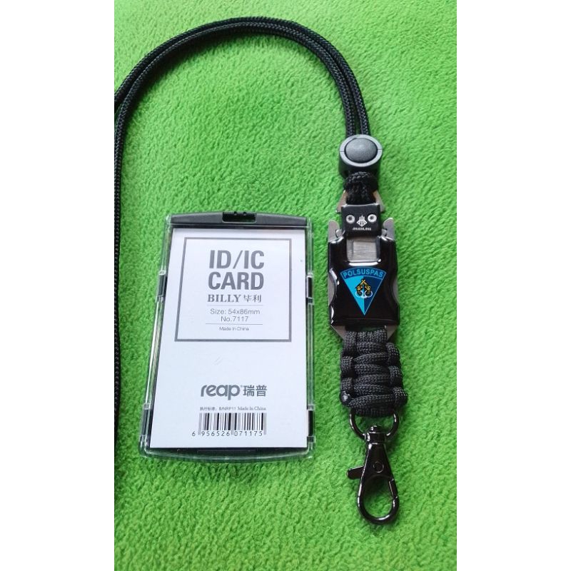 

lanyard name tag logo POLSUSPAS