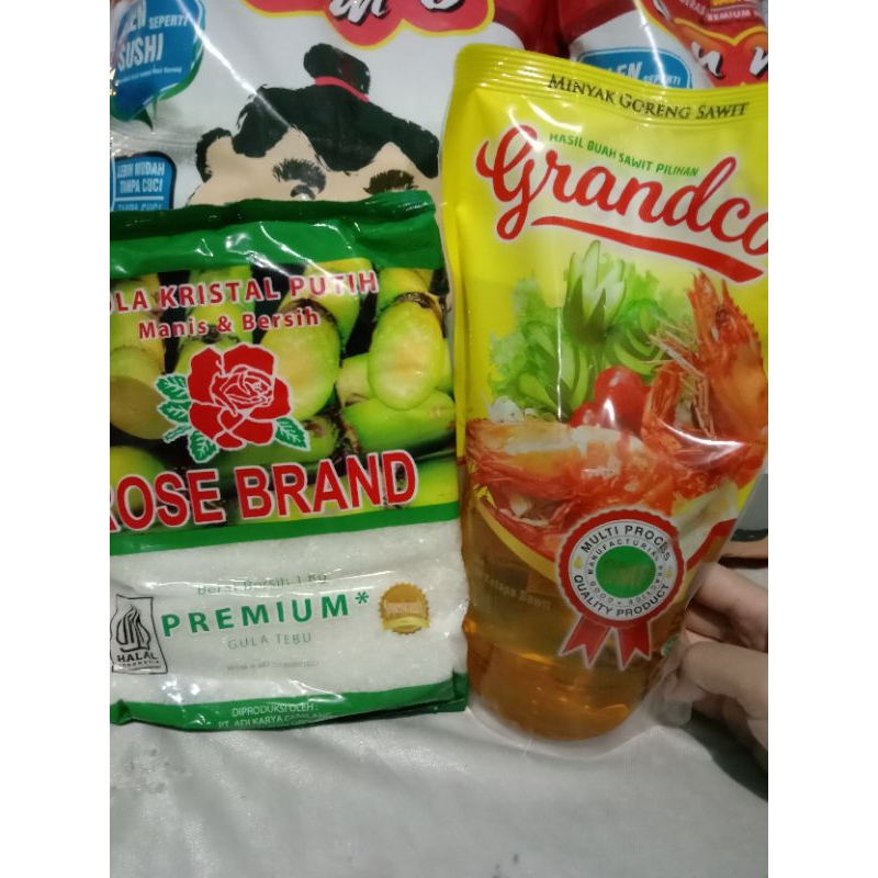 

PAKET GRANDCO 900 ML+ ROSEBRAND 1 KG