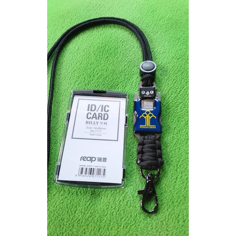 

lanyard id card holder logo KEMENKUMHAM