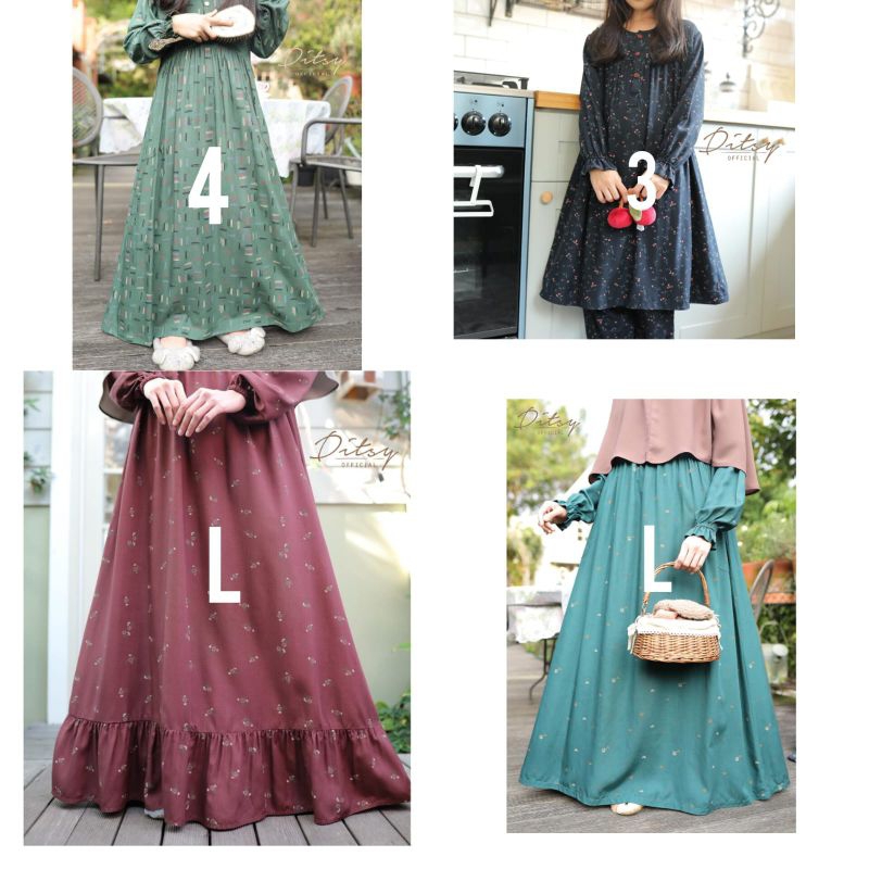 LITTLE Strawberry PAJAMAS TUNIK DITSY September