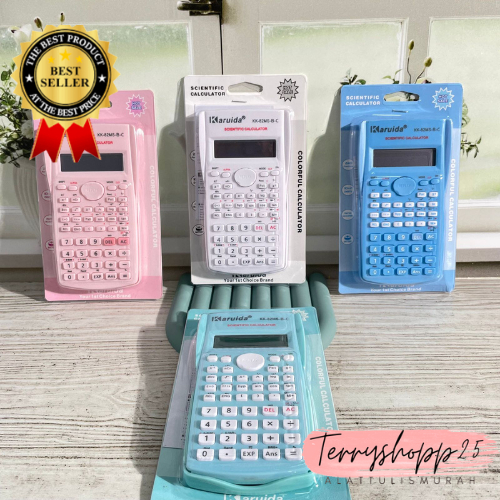 

Kalkulator KaruidaKode KK-82MS-B-C Warna Pastel Cute Alat Menghitung Kekinian COD